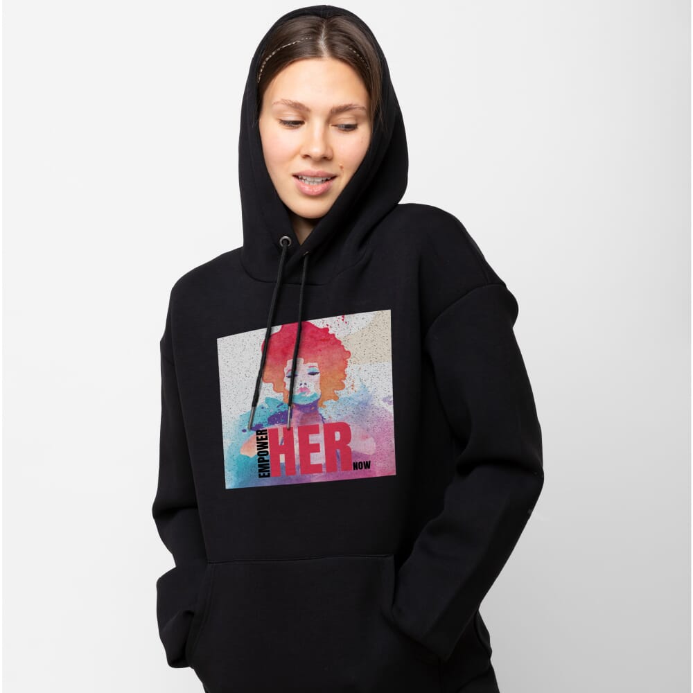 Greys & Blues Bold Hoodie - Black